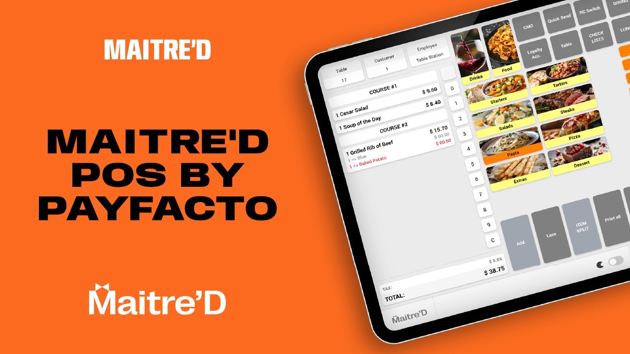 Maitre'D POS by PayFacto