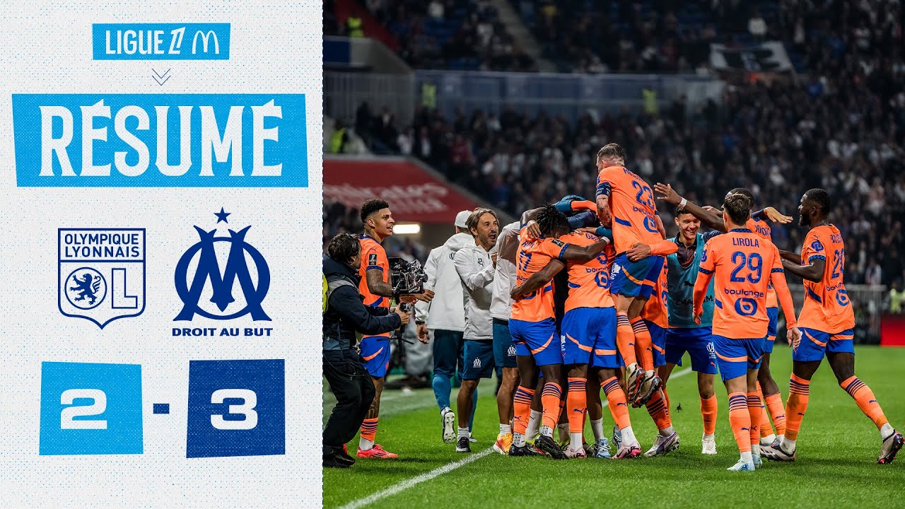 OL 2-3 OM | Le résumé de la victoire 🔥🤯