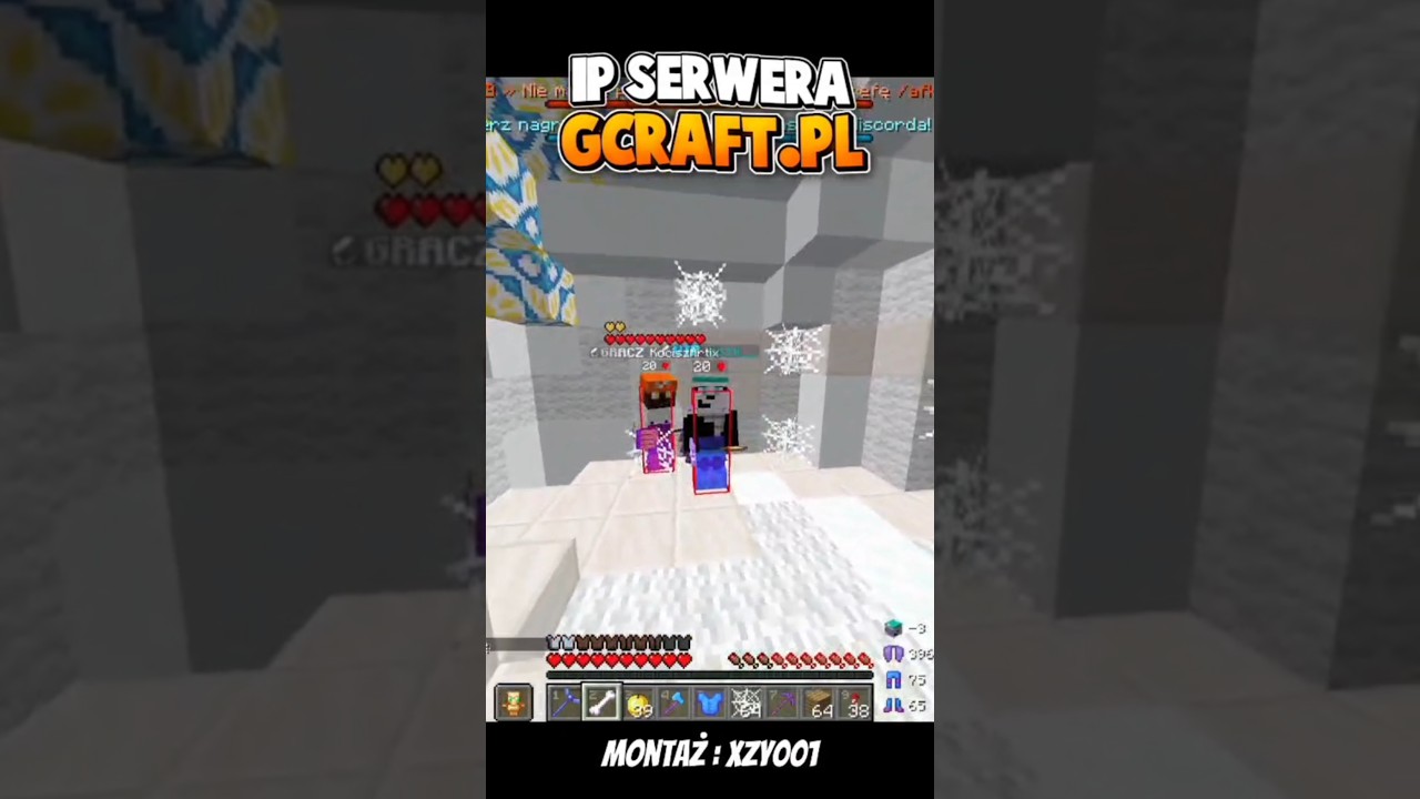 kozak serwer #minecraft #boxpvp #elytrapvp #gcraft