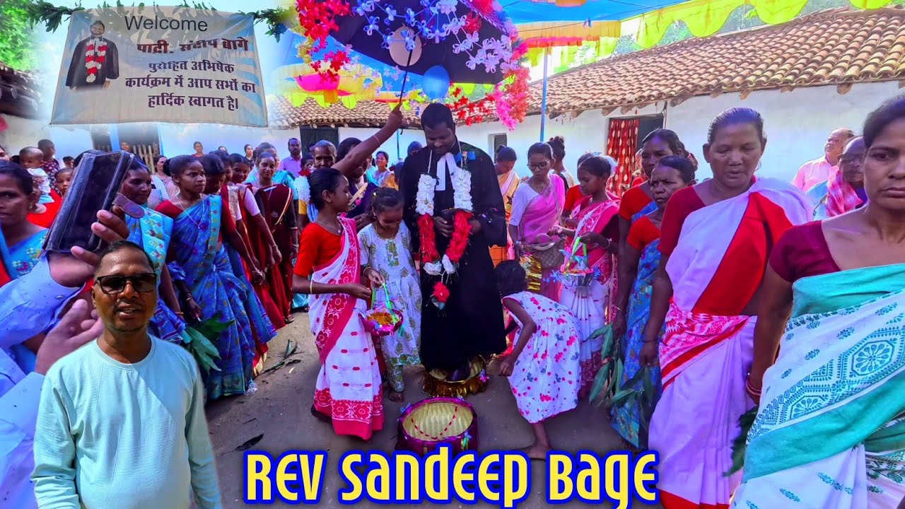 Rev Sandeep Bage//Dadkapani Kahupani parish//purohit abhisek kadma khunti Jharkhand @soyvlogs 