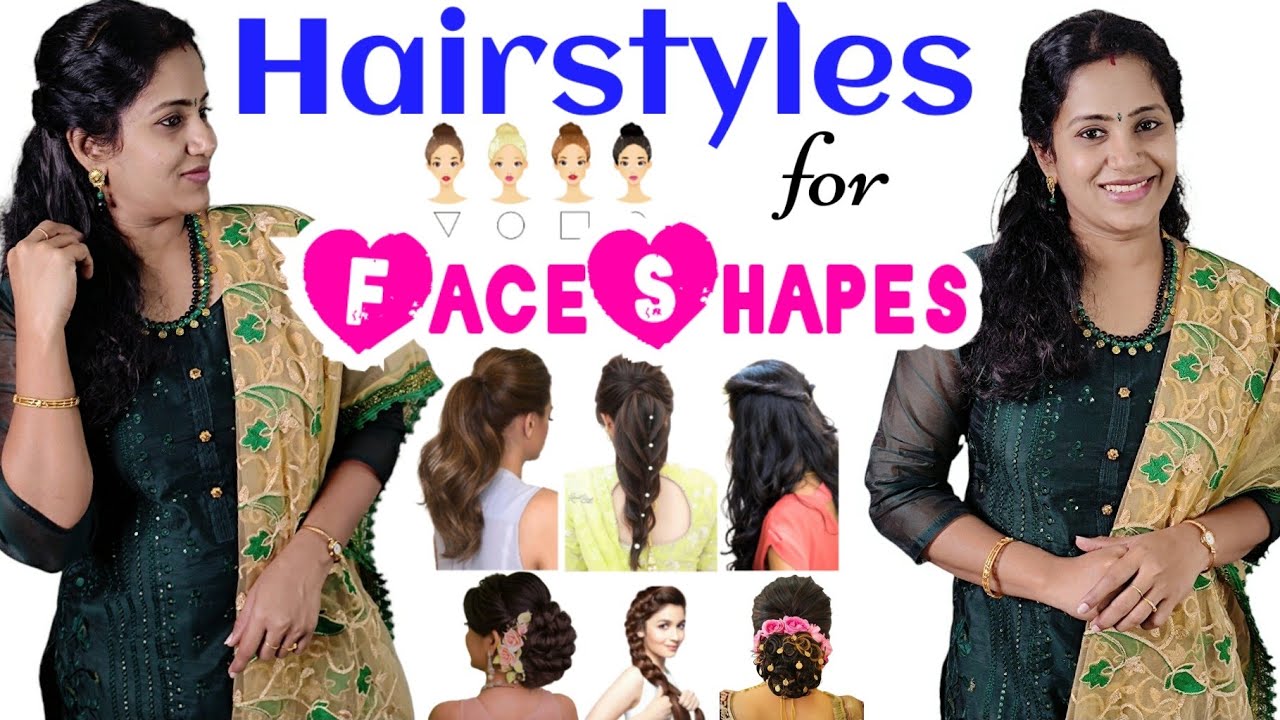 Hairstyles for face shapes❤| PART-2 உங்க முக வடிவத்திற்கு எற்ற Hairstyle எது? #hairstyles #fashion