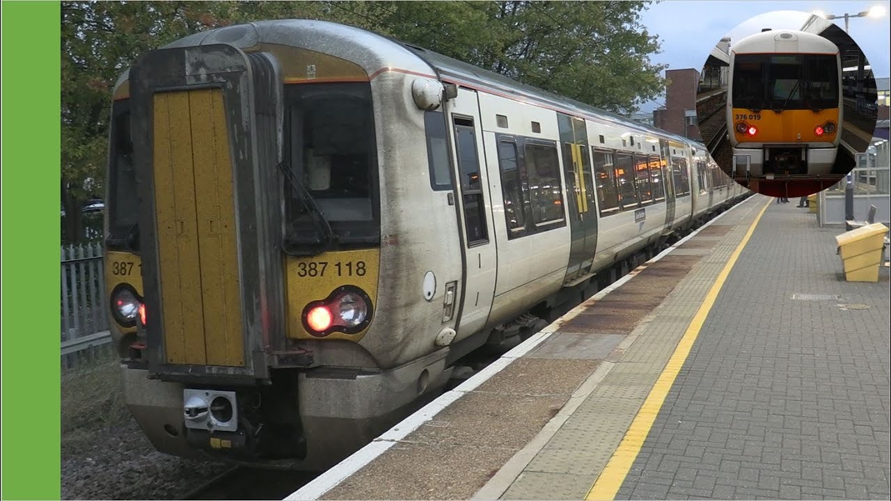 Trains at Stevenage