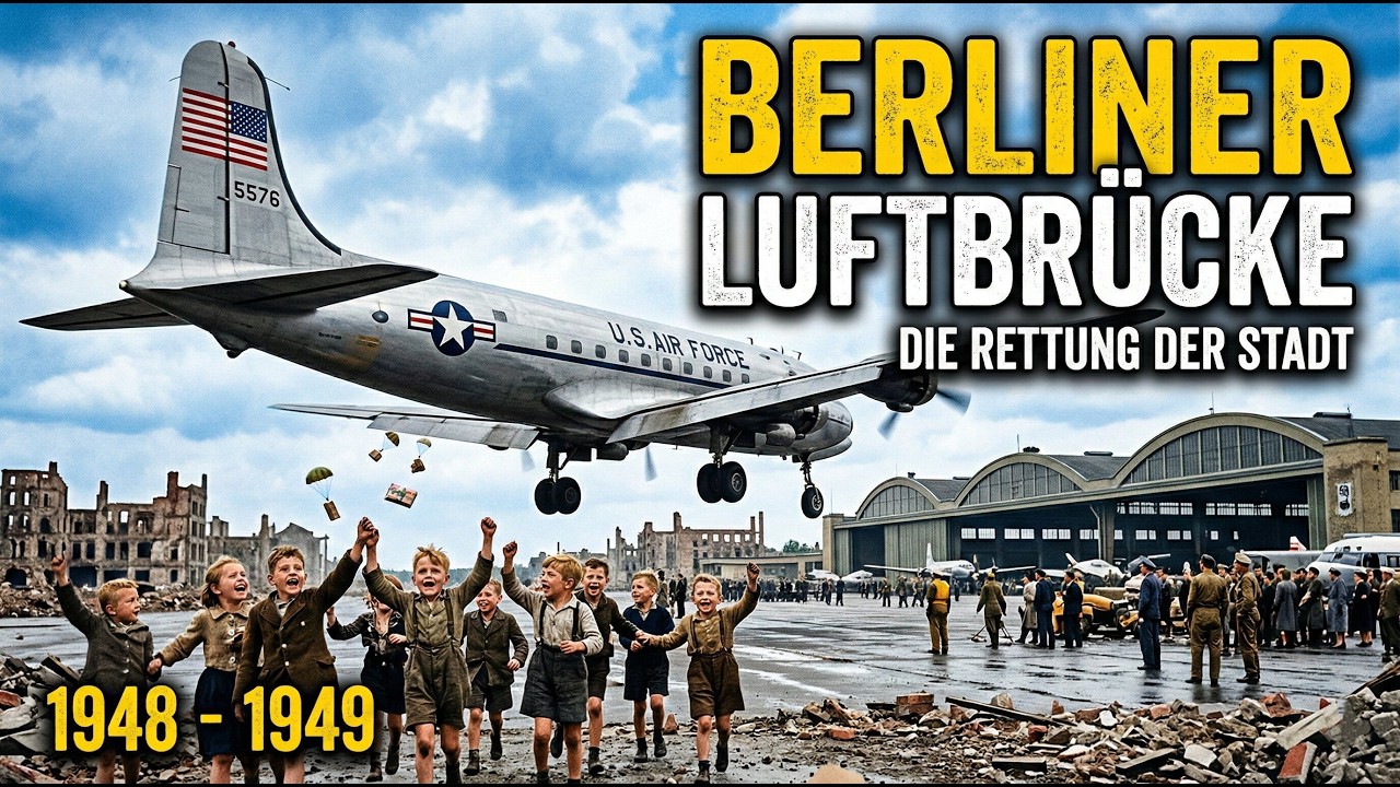 Die erstaunliche Berliner Luftbrücke einfach verstehen - Politik