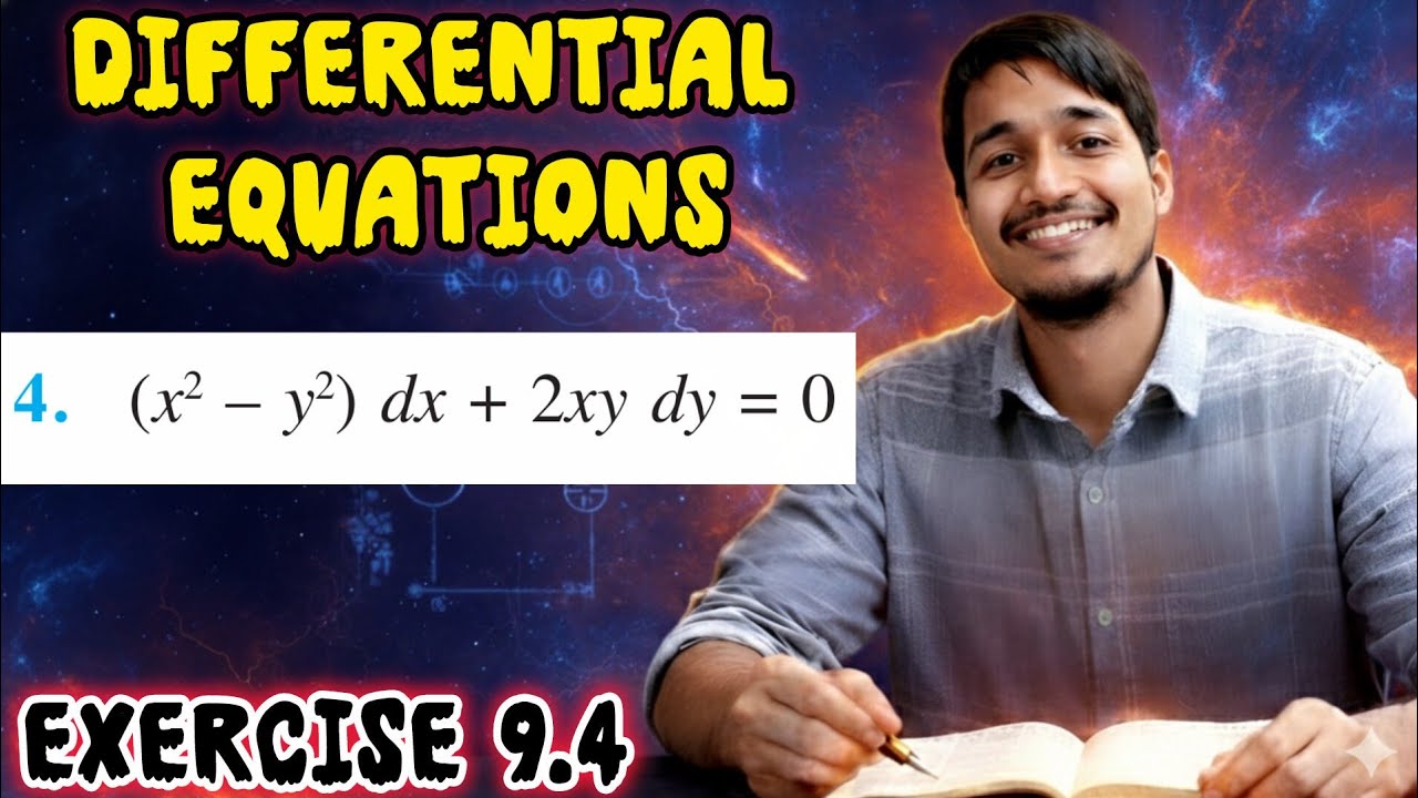Differential equation of (x² - y²)DX + 2xy dy = 0
