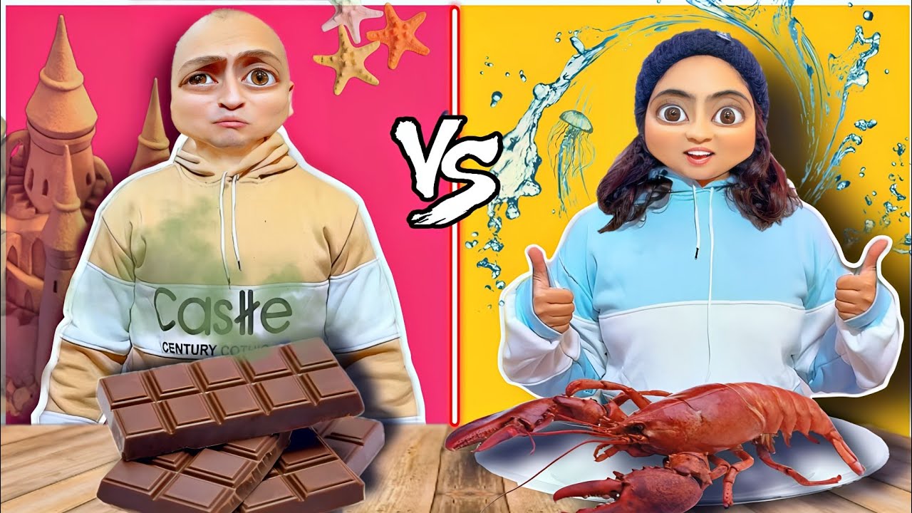 تحدي عناصر الطبيعة 🤛🤜 الماء 💦 ضد الارض 🌍 ليس مجرد تحدى و لكم الحكم