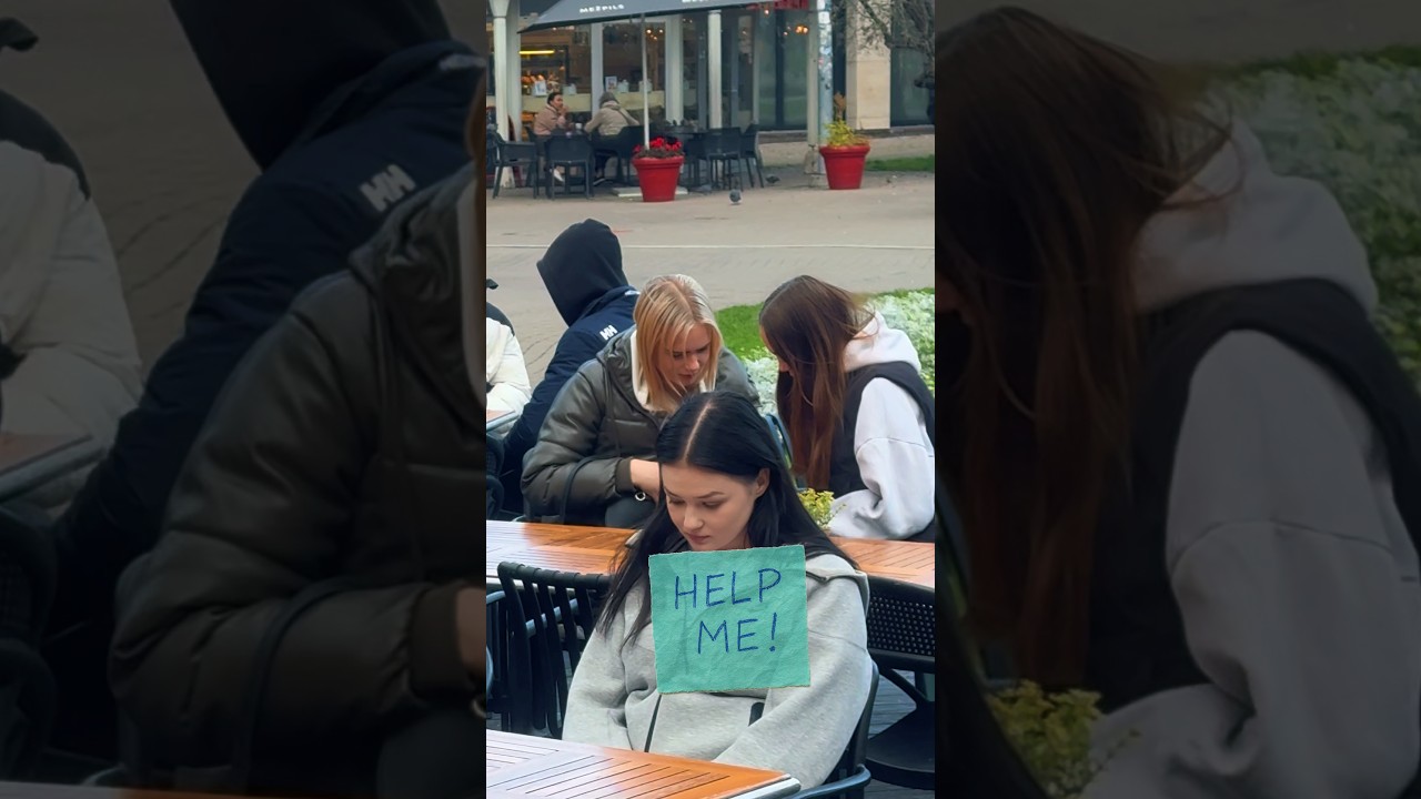 Helping one person can change the lives of many. Social Experiment❤️‍🩹