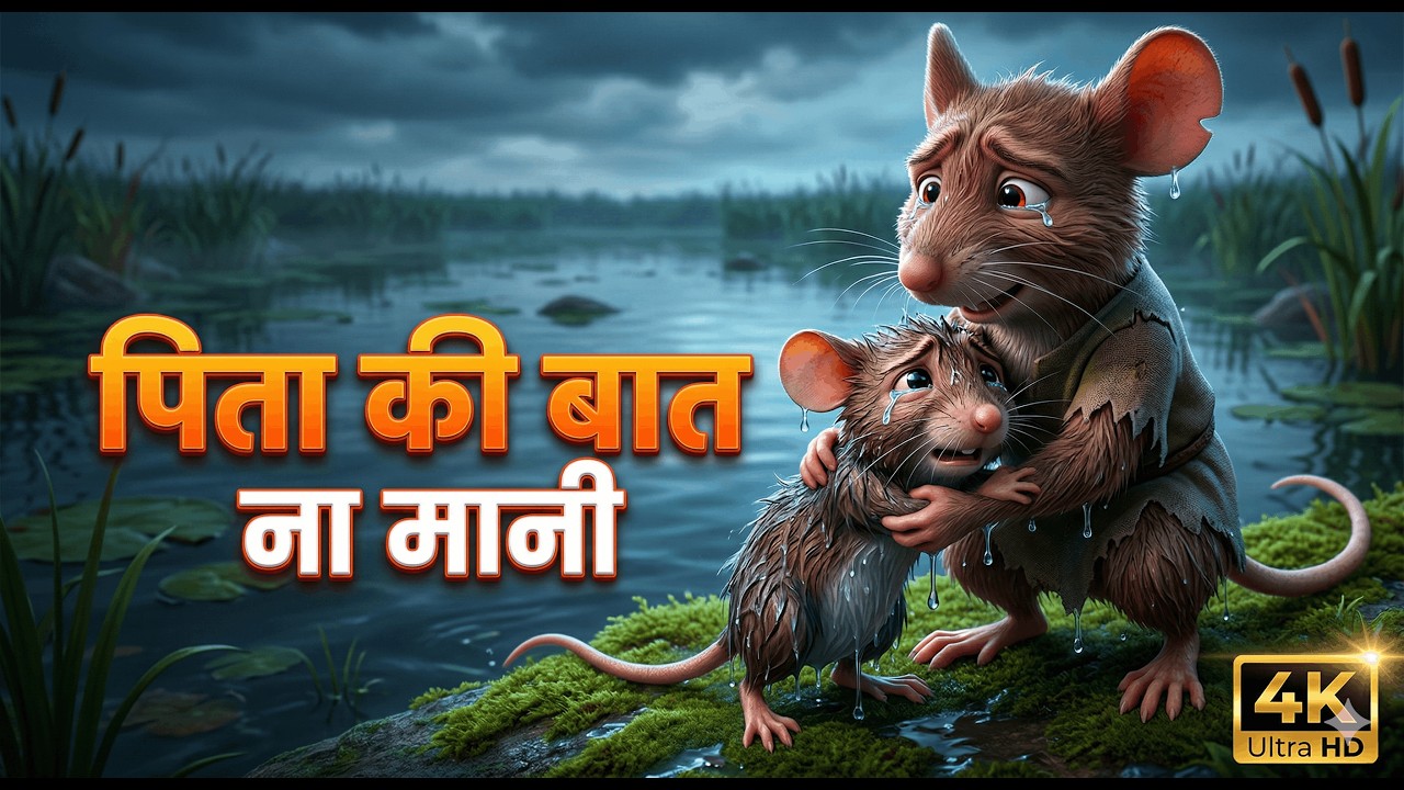 पिता की बात न मानने का नतीजा 😢 | Hindi Moral Story for Kids | Kids Cartoon