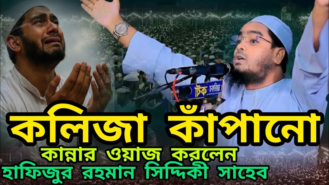Hafizur Rahman Siddiki Waz 2025 | হাফিজুর রহমান সিদ্দিকী সাহেবের হৃদয় কাঁপানো ওয়াজ মাহফিল | Islami