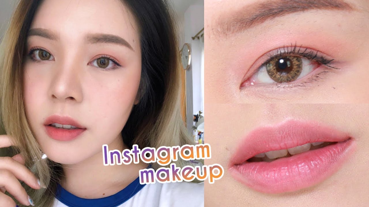 Instagram makeup แต่งหน้าสีเดียว คลีนๆ noขนตาปลอม ธรรมชาติกว่านี้ก็ป่าไม้แล้ว║Evefee