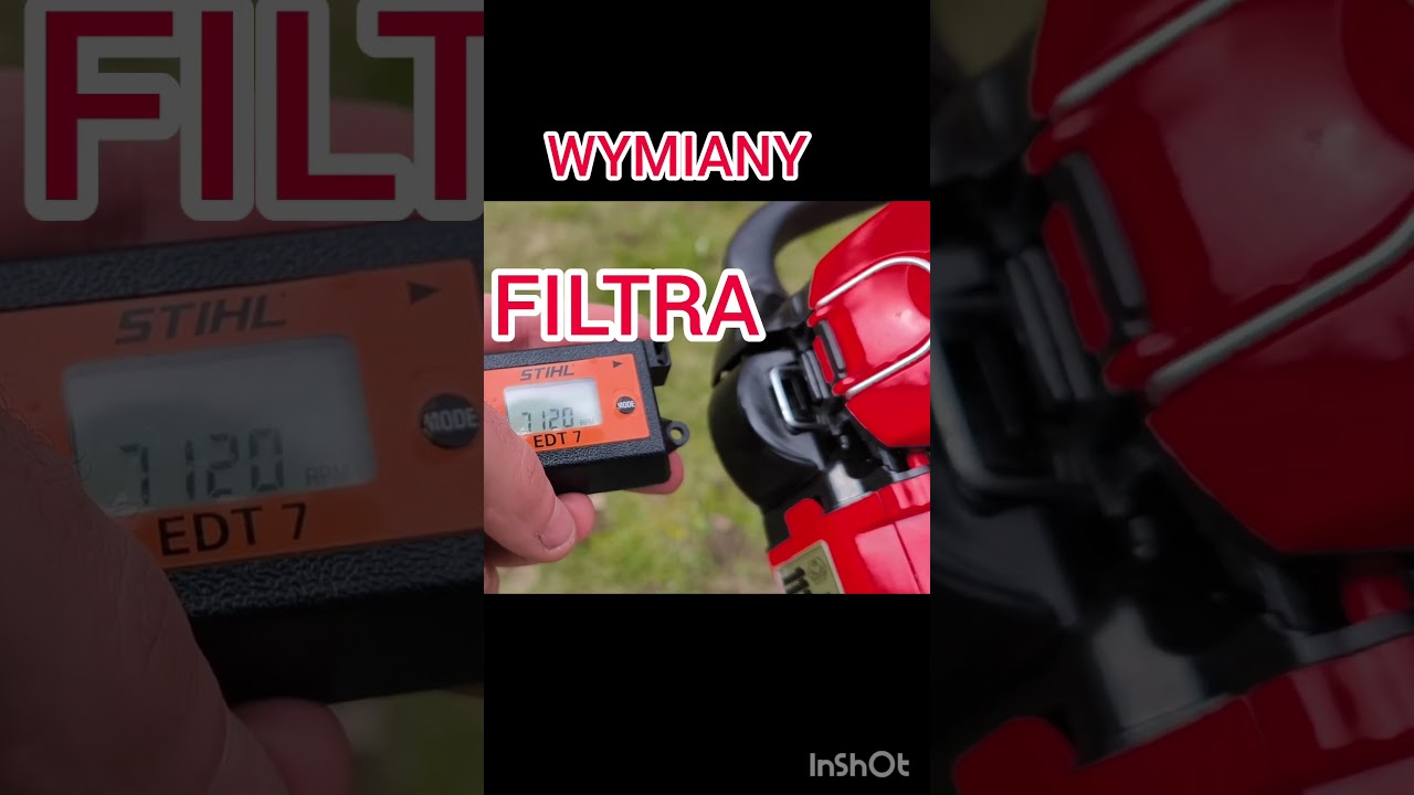 Hecht 924R filtr powietrza z echo tuning pilarki. @szymonrekowski