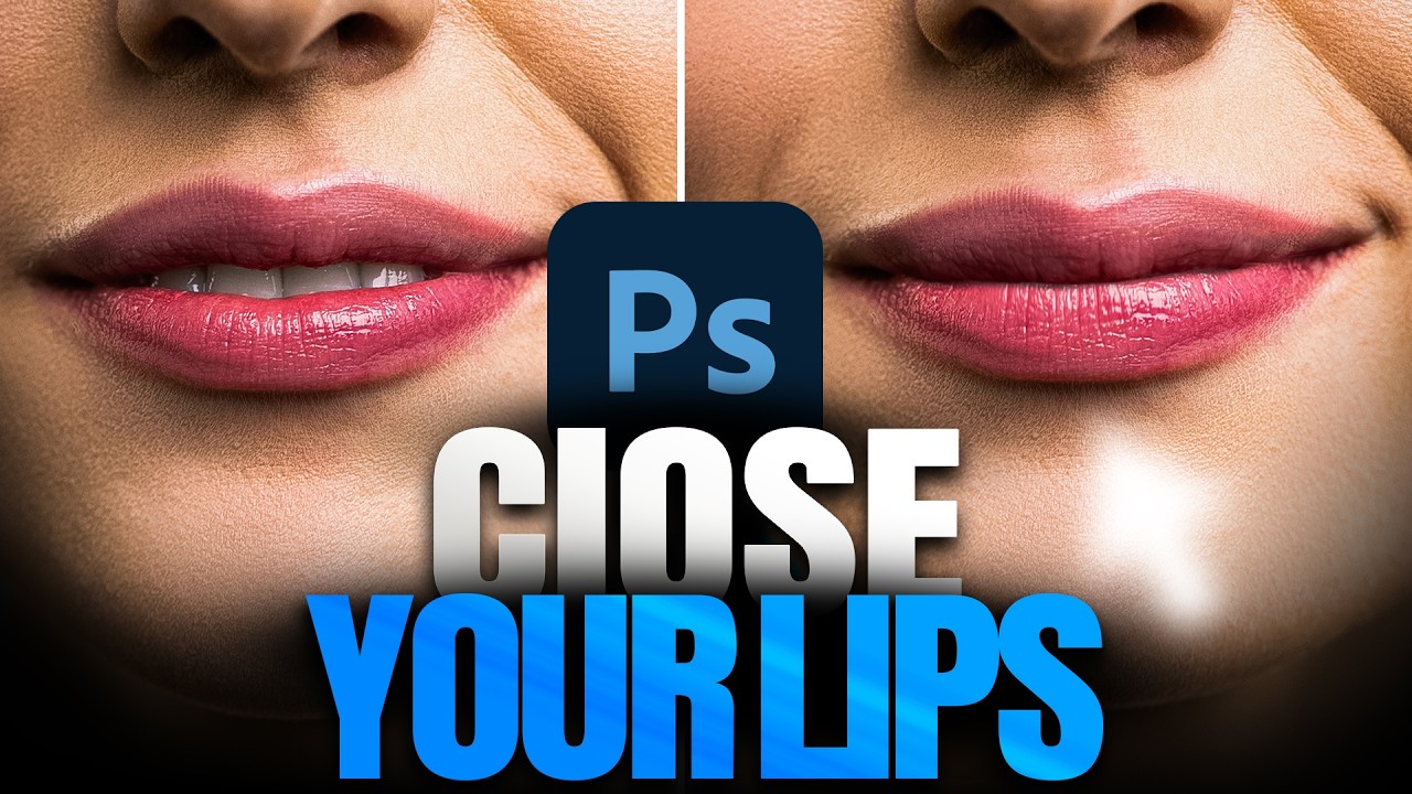 РЕАЛЬНЫЙ способ закрыть рот в Photoshop — работает и в бесплатной версии