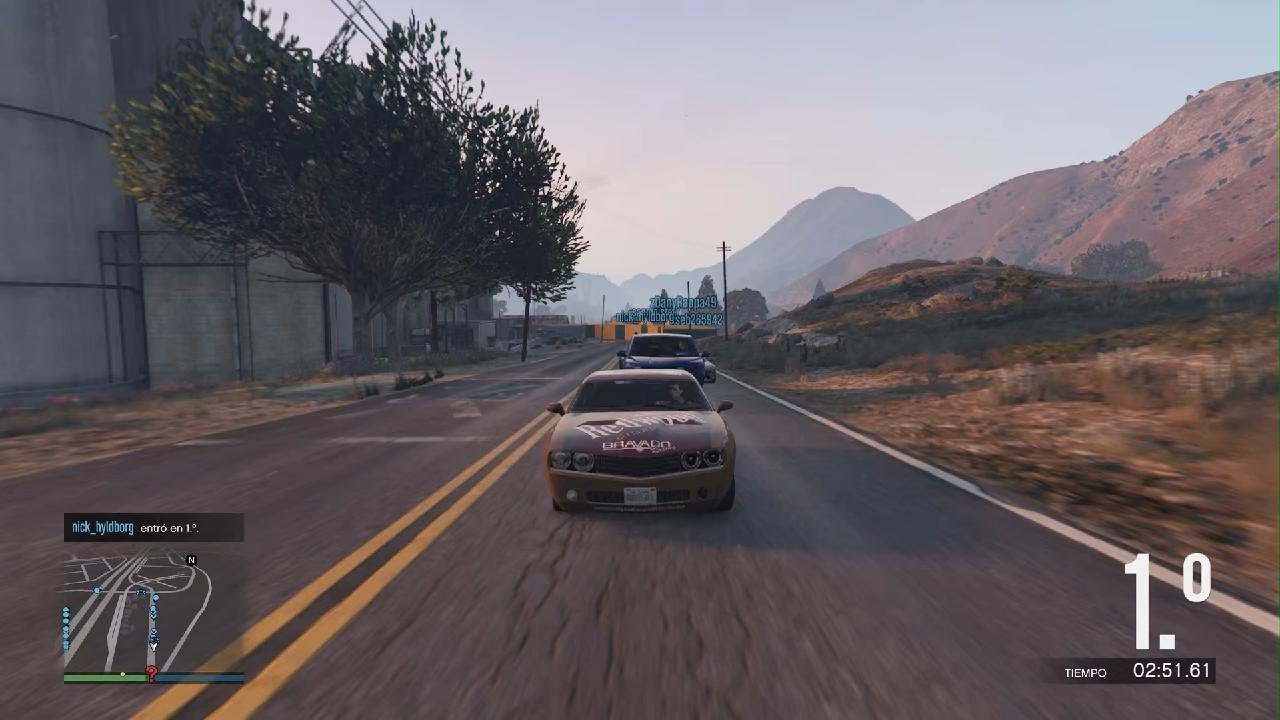 EPIC RACE RANDOM 30 PLAYERS GTA V ONLINE