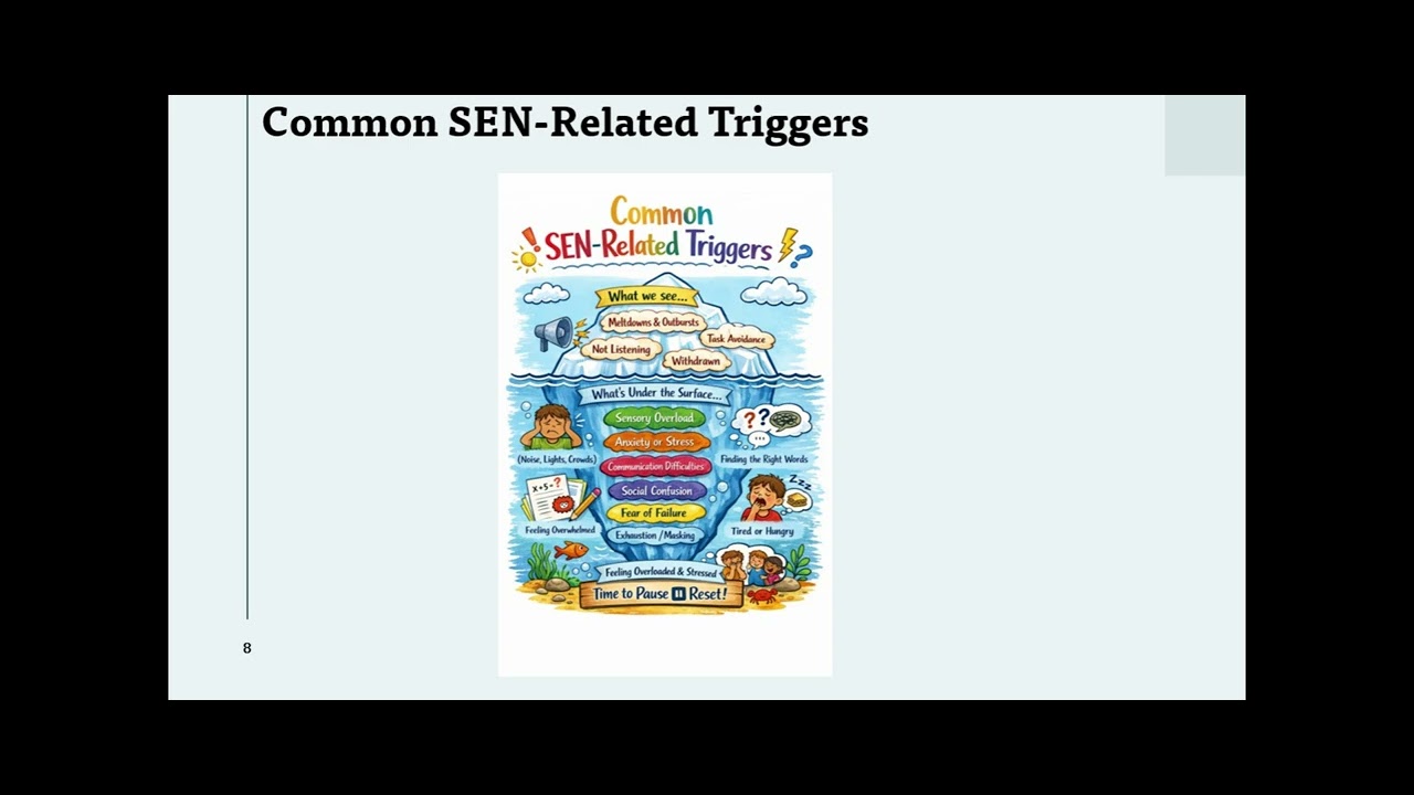 Understanding Behaviour Through an SEN Lens