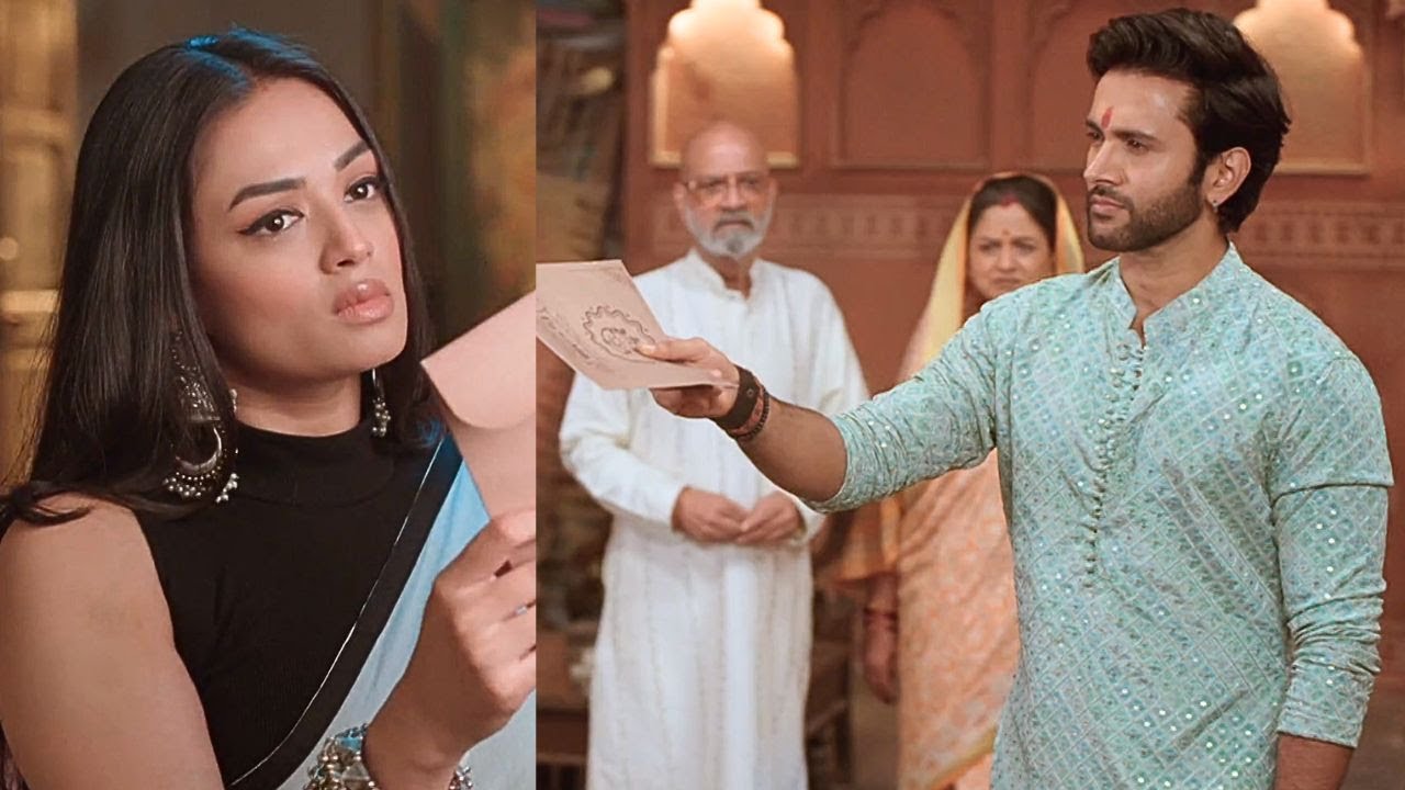 Ram Bhavan Today Episode NEW PROMO: Gayatri Ne Paise Ki Dhamki, Om Ki Shaadi Ka Card Dekh Ude Hosh