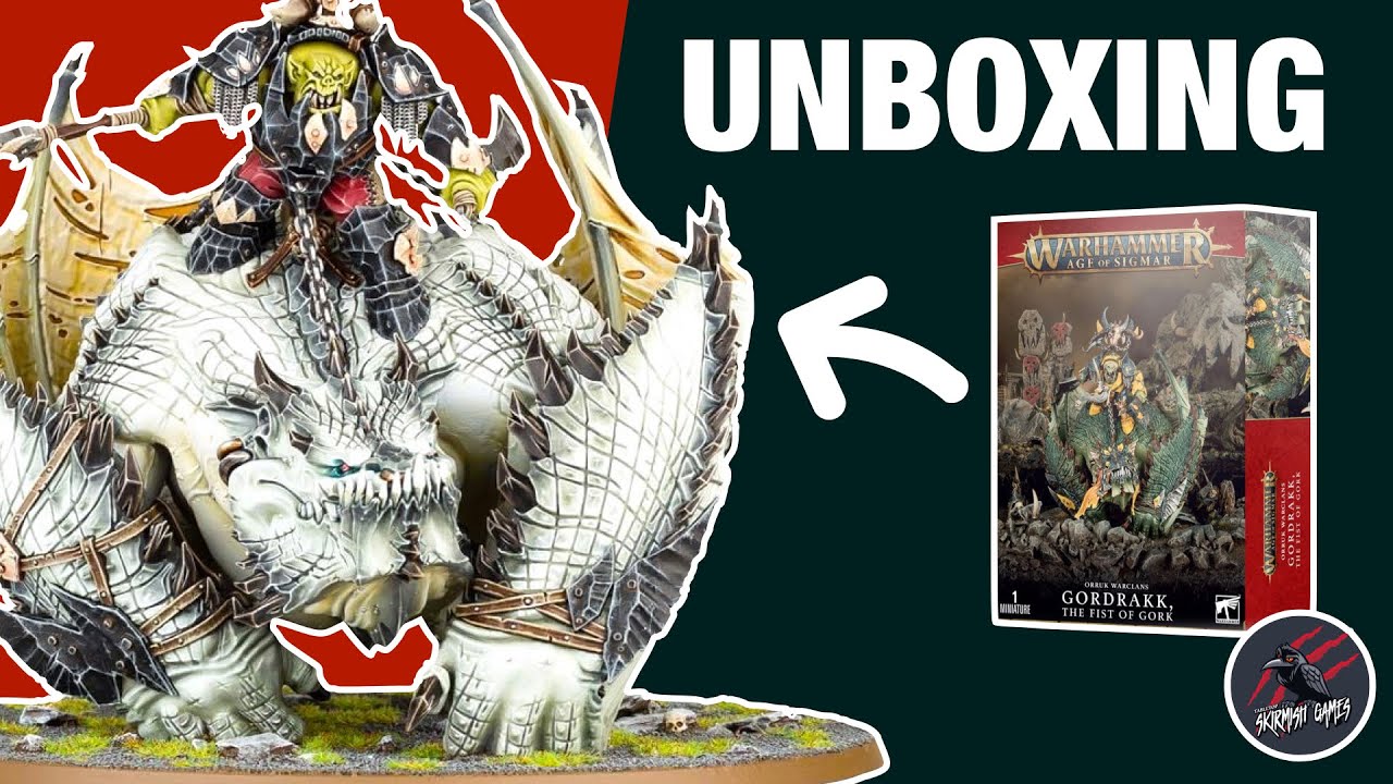 UNBOXING GORDRAKK, THE FIST OF GORK! See A Model Size Comparison -  Megaboss on Maw-Krusha