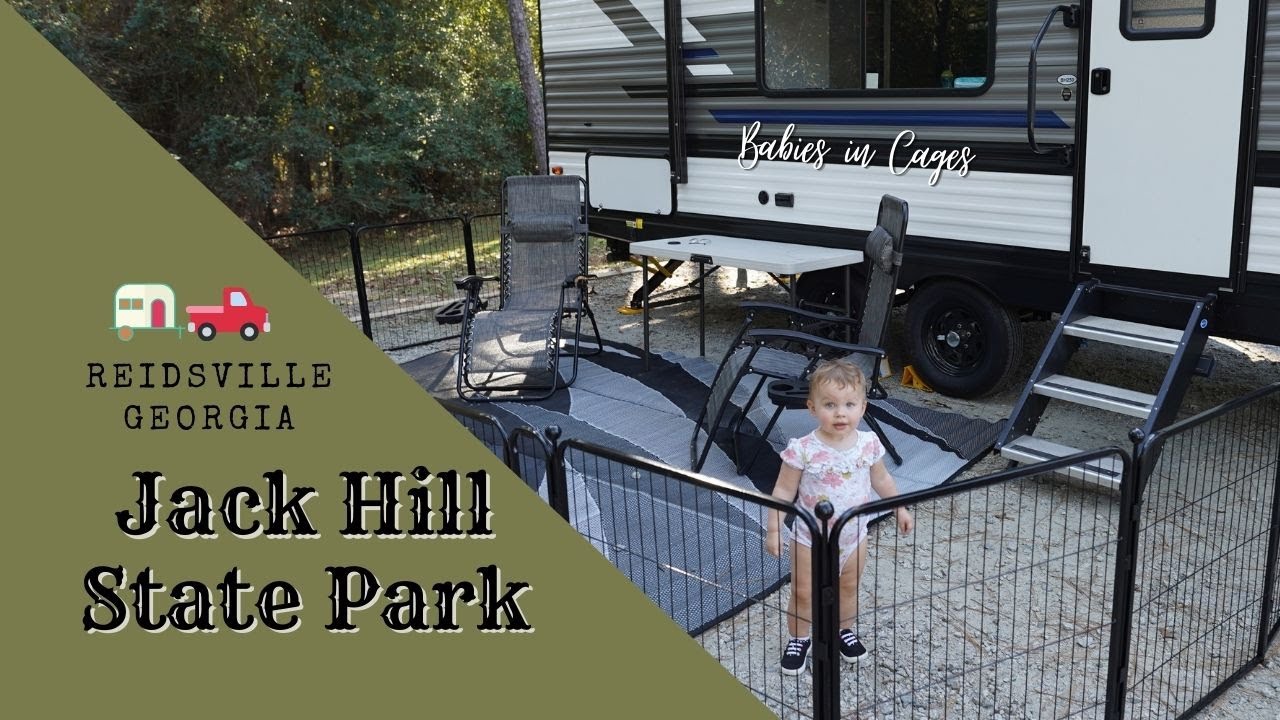 Camping Georgia. Jack Hill State Park. Our best stay yet! Part 1
