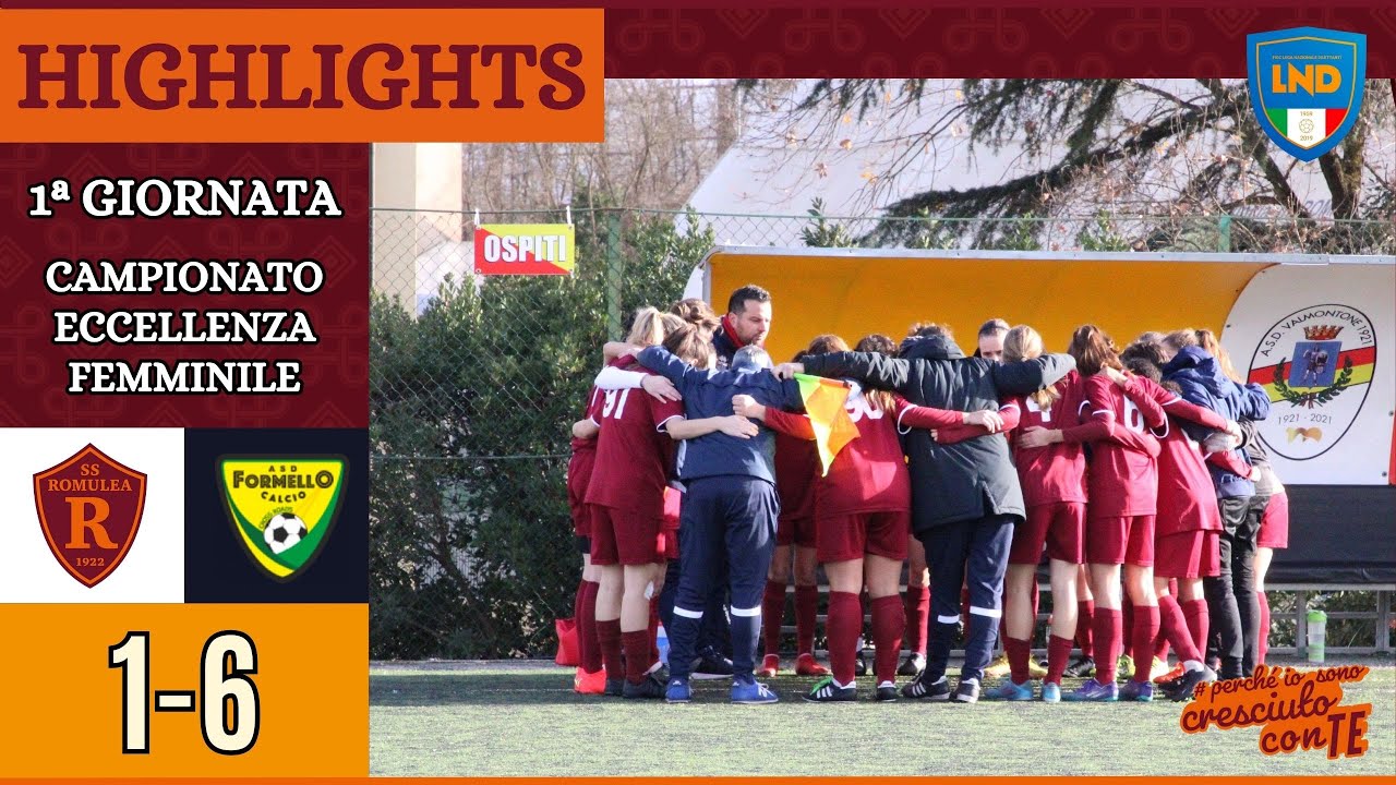 Romulea - Formello Calcio | highlights I giornata Eccellenza Femminile
