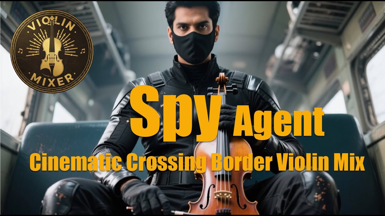 Cinematic Spy Agent In Train Crossing Broder Violin Mix