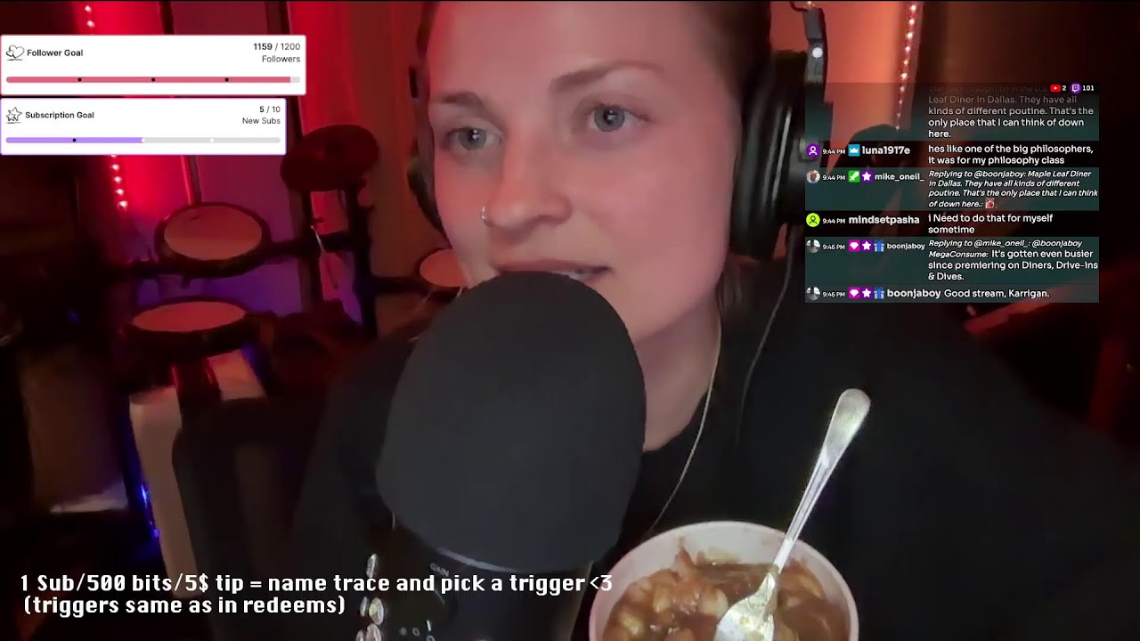 cozy ASMR livestream