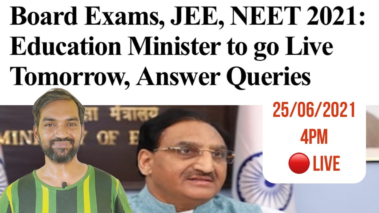 Education minister live on 25th June | NEET 2021 latest news Tamil