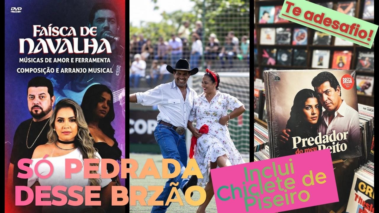 Só as melhores pedrada - 20 minutinhos de música boa, de música brega, de chiclete no piseiro!