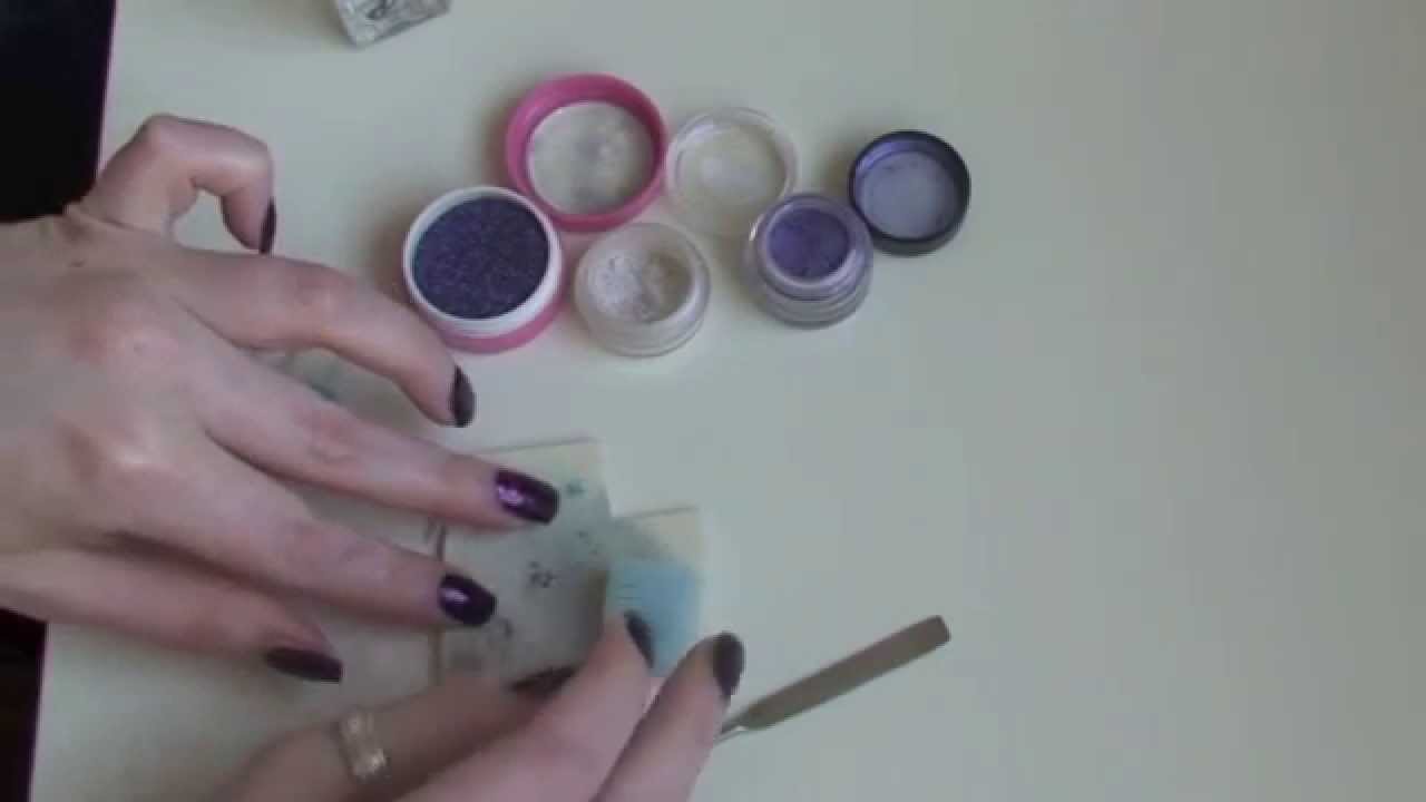 Sponging Nail Art tutorial