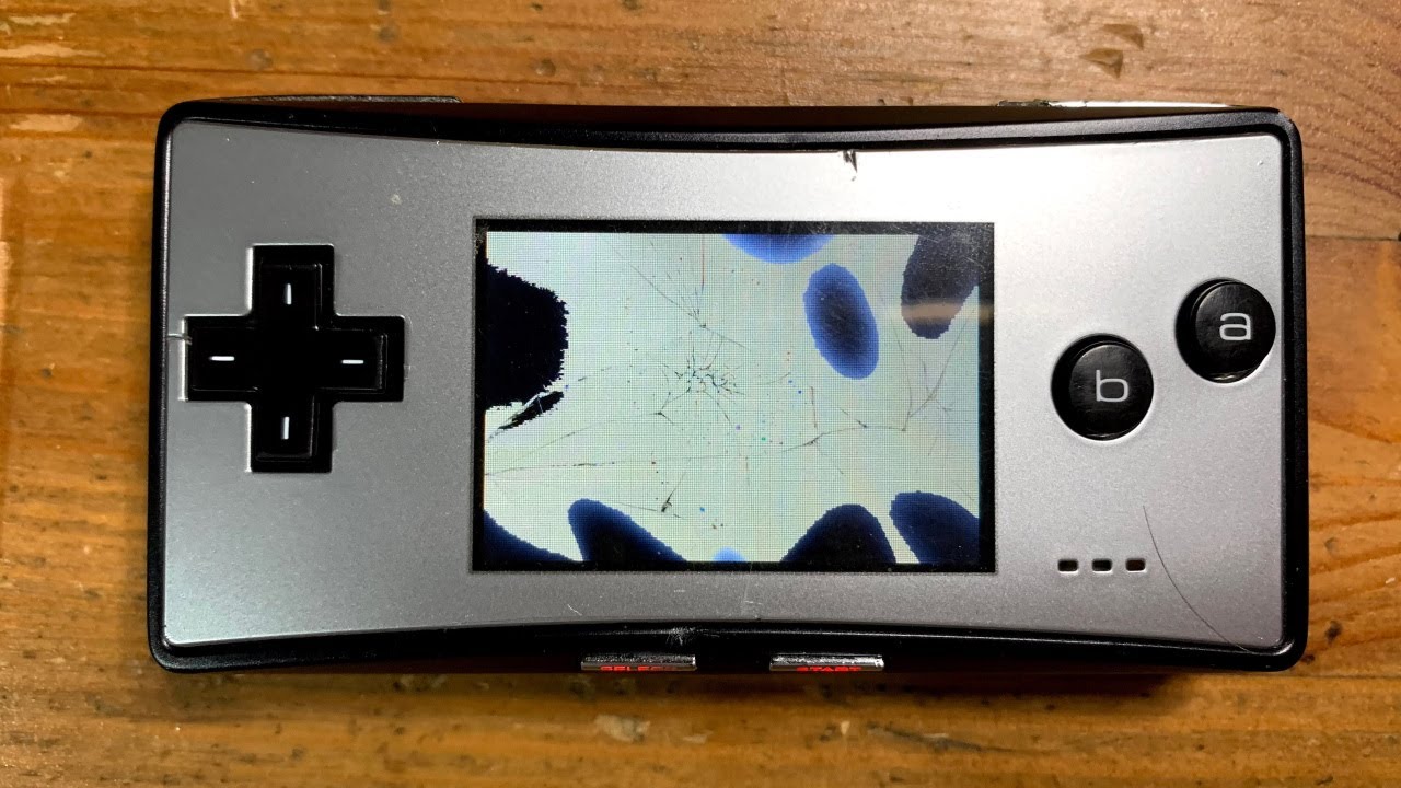 Game Boy Micro Repair! Replacing a broken screen and repairing other common issues
