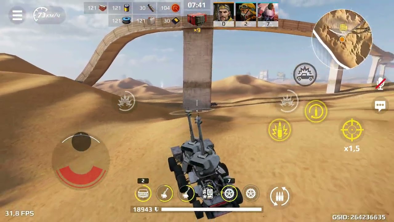 Crossout Mobile — соло фарм боссов в 
