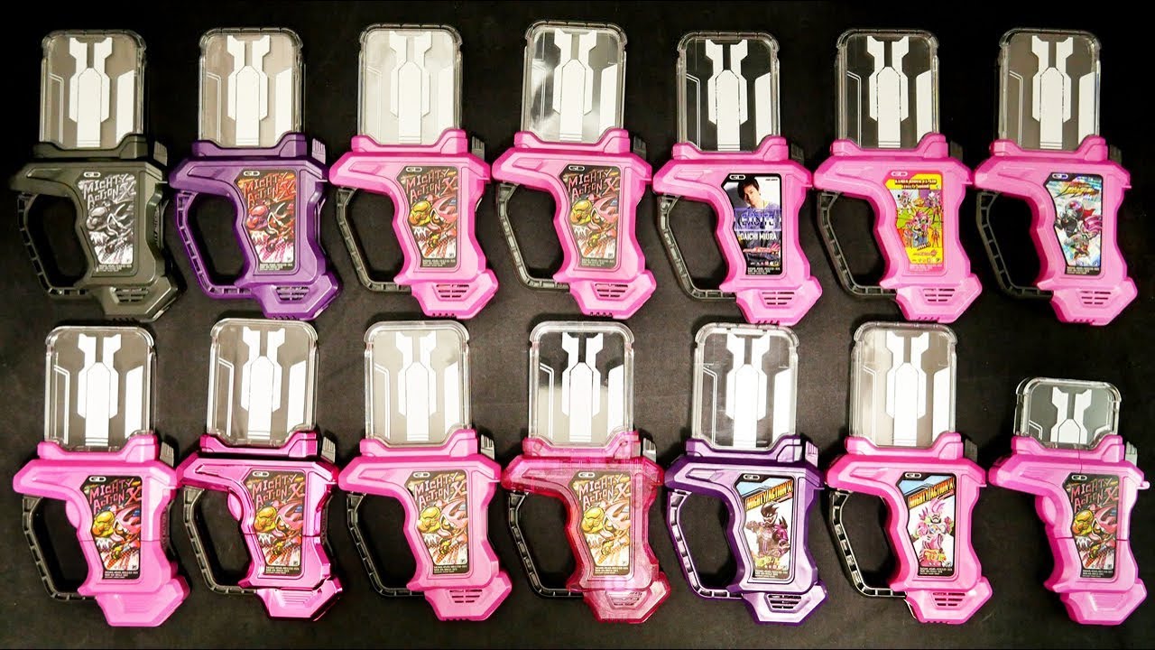 「春の動画祭り！」【仮面ライダーエグゼイド マイティアクションX ガシャット全集】前編 Kamen Rider Ex-Aid Mighty Action X Gashat Complete Works