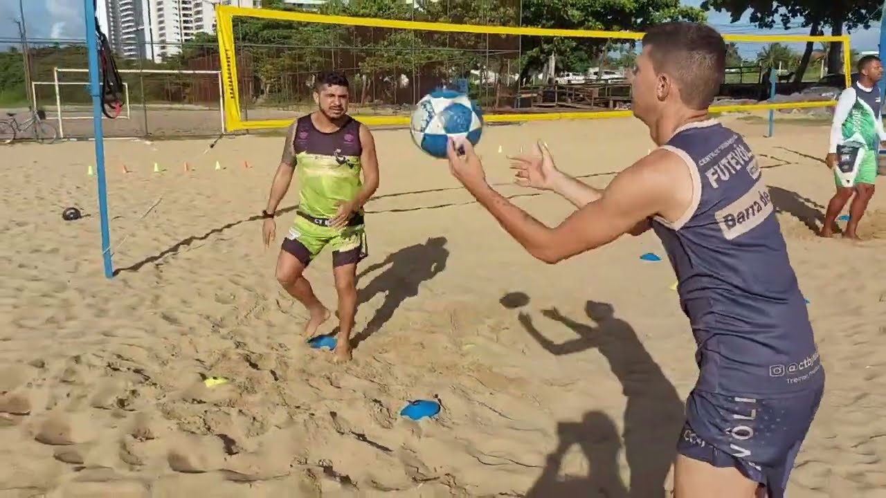 Futevôlei - Treino de fundamentos