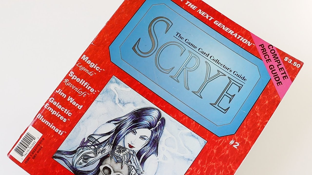 What's Inside? - SCRYE Guide To Collectible Card Games (CCG) Magazine #2 (1994) - Unboxing