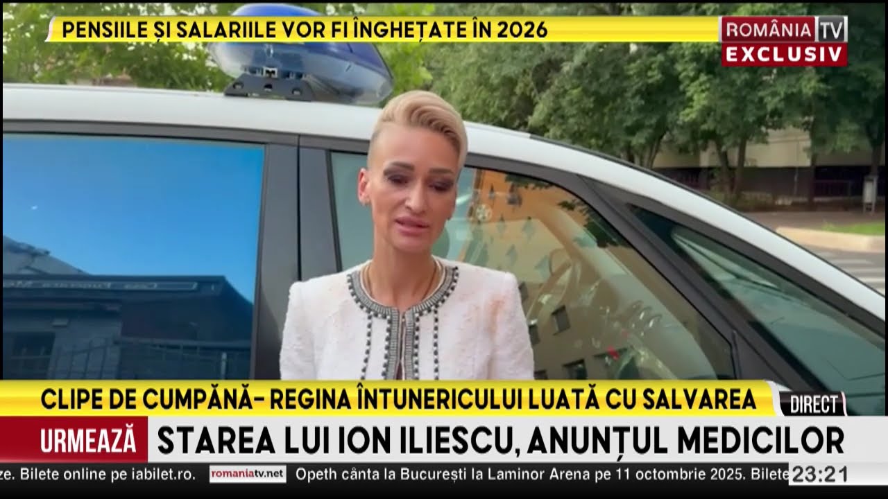 Regina întunericului a leșinat la priveghiul lui Ion Cernea!