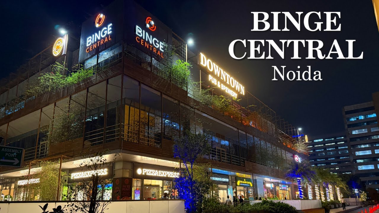 Inside Binge Central: Noida's Wildest Hangout | Vlog | Nightlife India