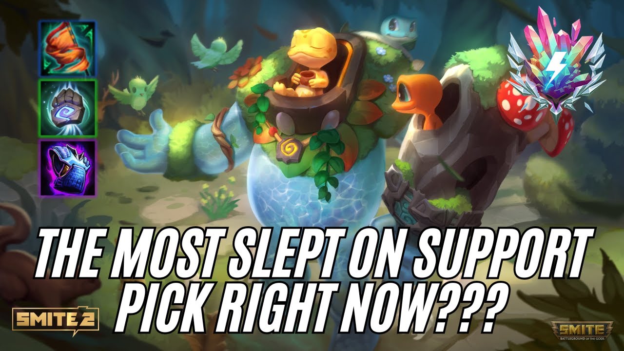 THE MOST SLEPT ON SUPPORT PICK RIGHT NOW??? - Ymir Support Deity Smite 2 Scrims