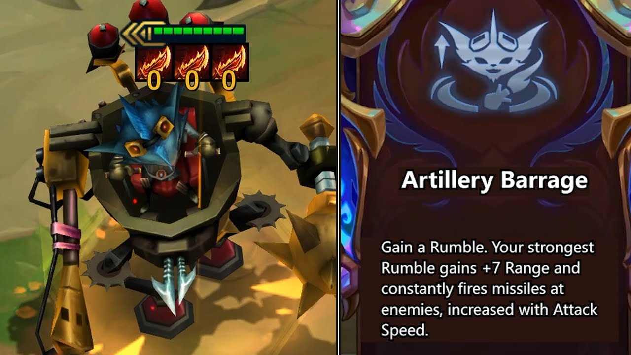 20 Missiles/s ?! DELETE ULT RUMBLE!
