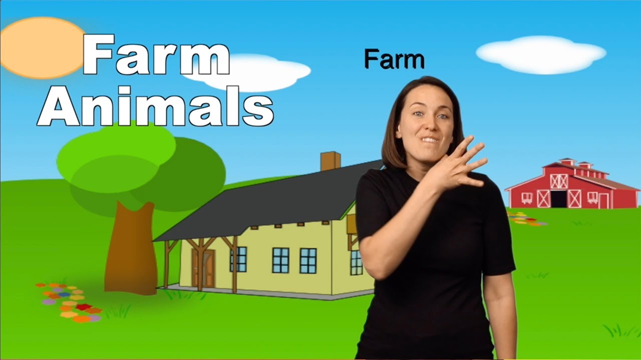 Kids Signs - Farm Animals