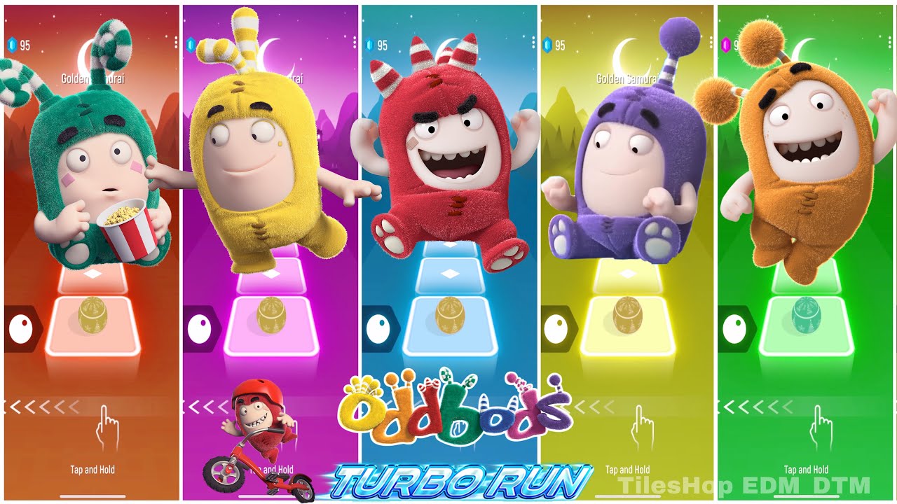 🏃‍♀️Oddbods Zee 🆚 Oddbods Bubbles 🆚 Oddbods Fuse 🆚 Oddbods Jeff 🆚 Oddbods Slick ❤️ Who Will Win?