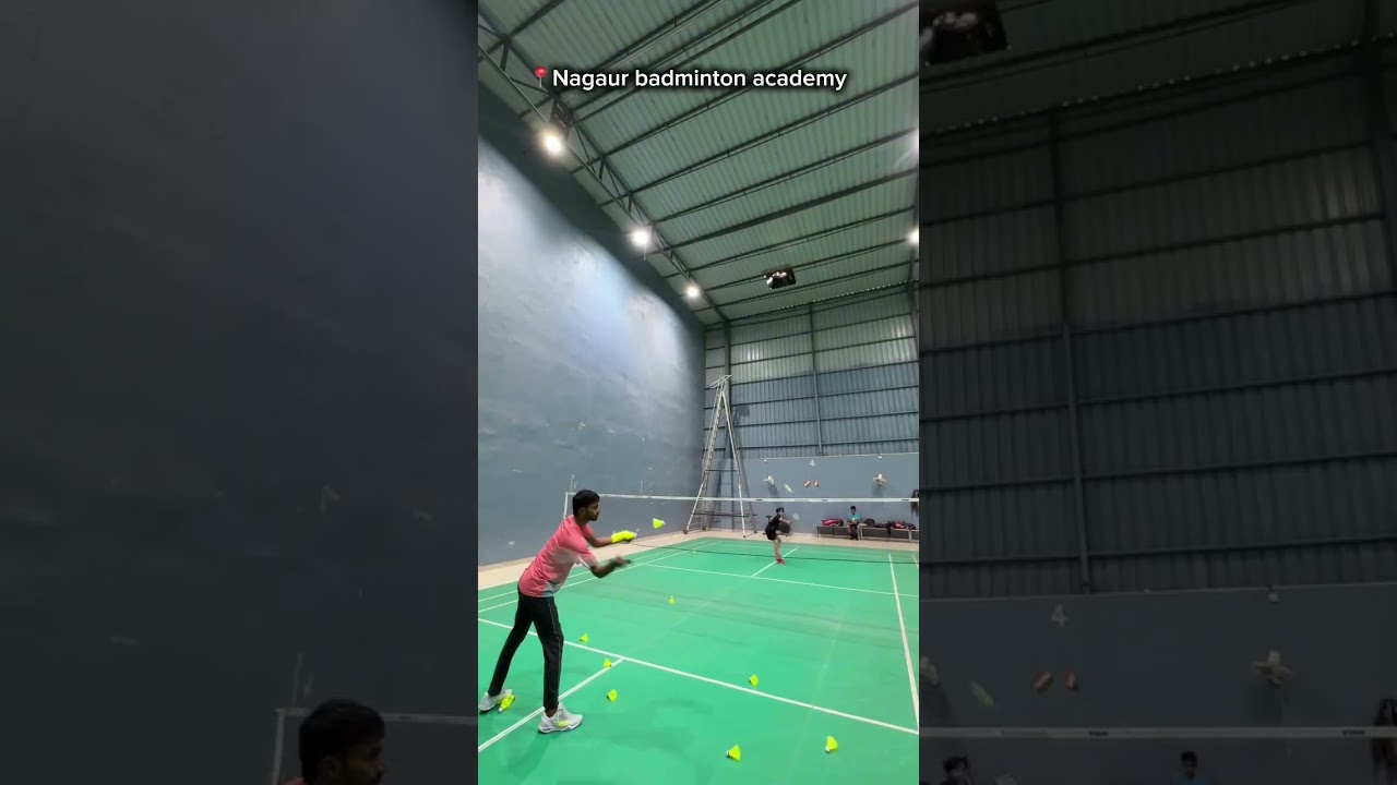 on court multi session #badminton #nagaur #badmintonlovers #india