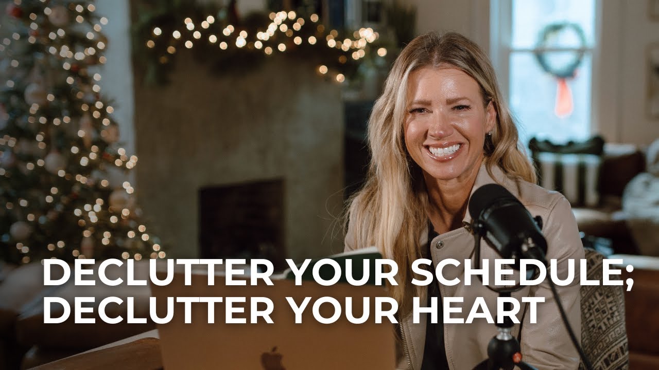 Declutter Your Schedule; Declutter Your Heart: Less Busywork, More God Work