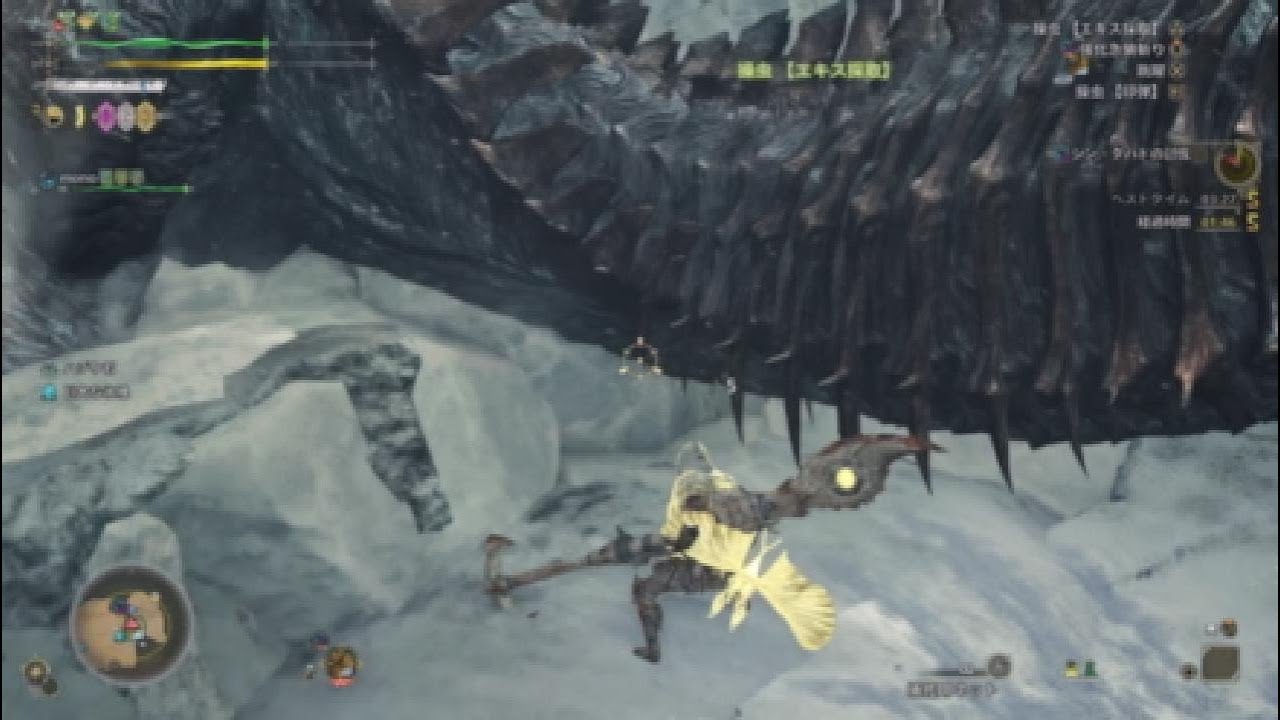 【狩王決定戦】凍てつく威信　操虫棍×狩猟笛 ペア 3'22 | 夢に生きた者の階段　ハンマー×ライトボウガン ペア 6'23