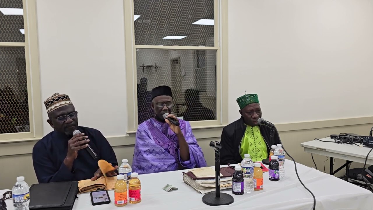 Alhagie Babou Samba.  Zikirr at the 2024 Tribute.