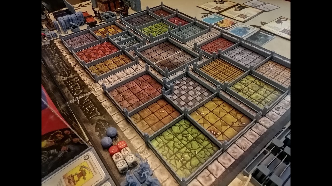 HeroQuest 3D Walls Terrain
