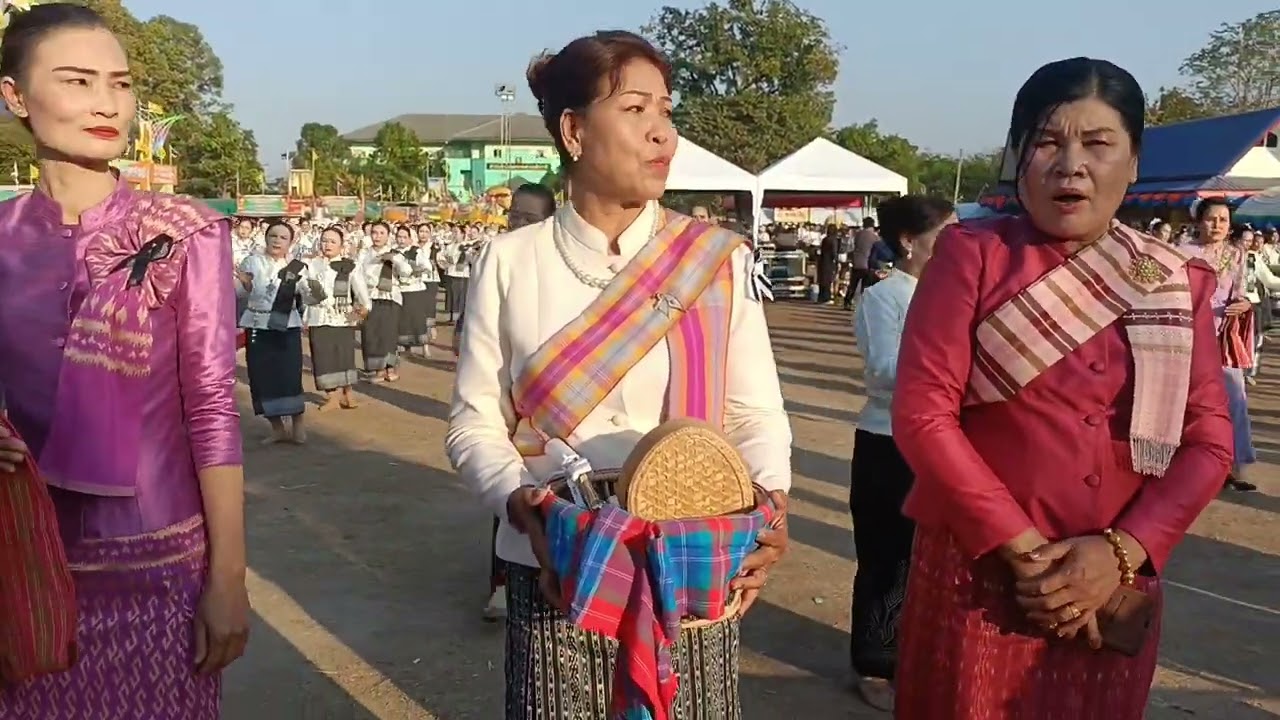 พิธีเปิด ประเพณีบุญข้าวจี่ของดีเมืองโพธิ์ชัย อ.โพธิ์ชัย จ.ร้อยเอ็ด วันที่ 13กุมภาพันธ์ 2569