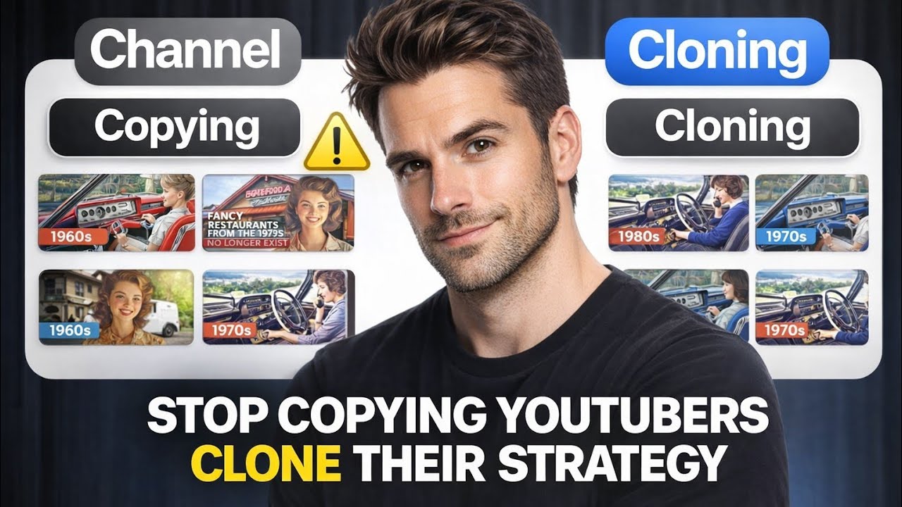 Stop Copying YouTubers. Clone Their Strategy Instead.