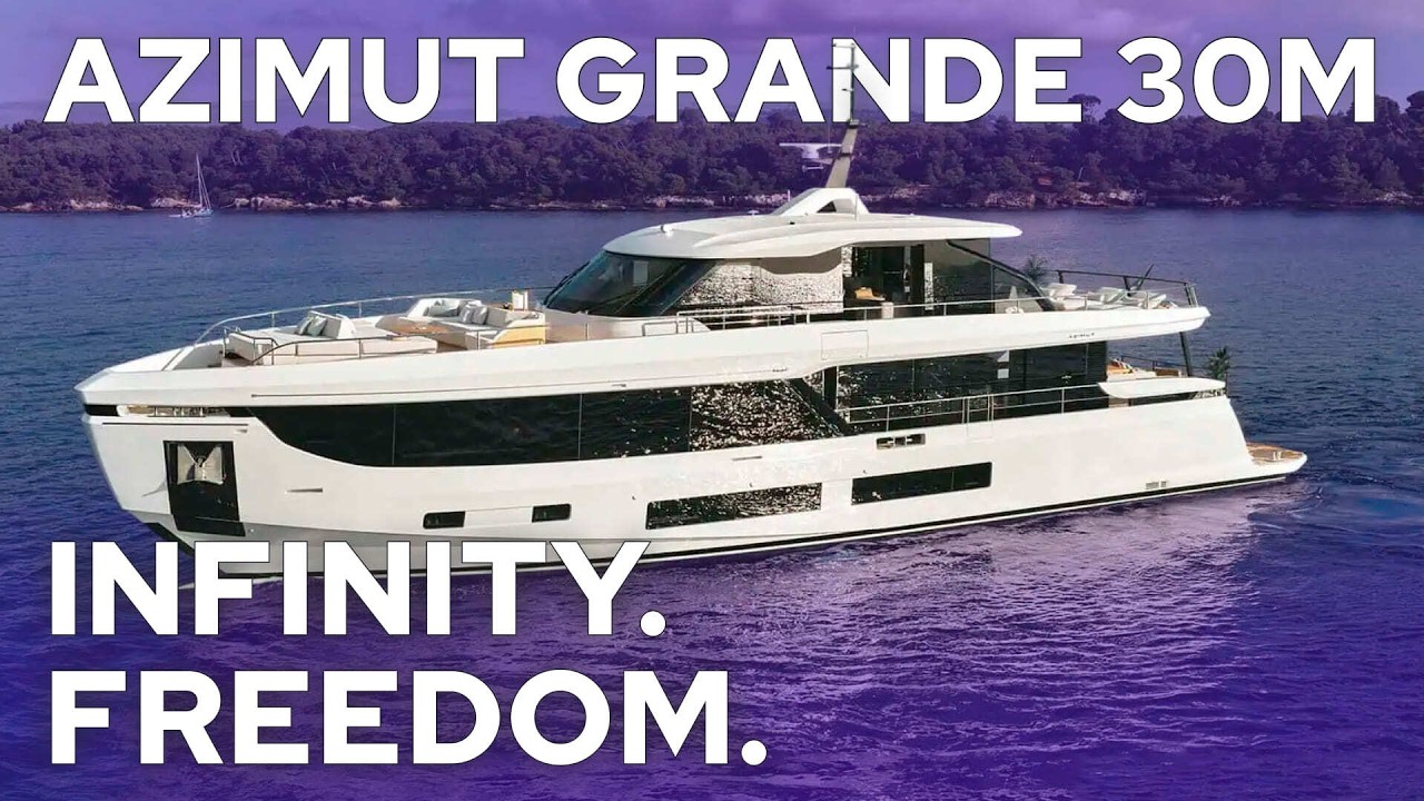 ИТАЛЬЯНСКИЙ ОСОБНЯК НА ВОДЕ – AZIMUT GRANDE 30 METRI TOUR