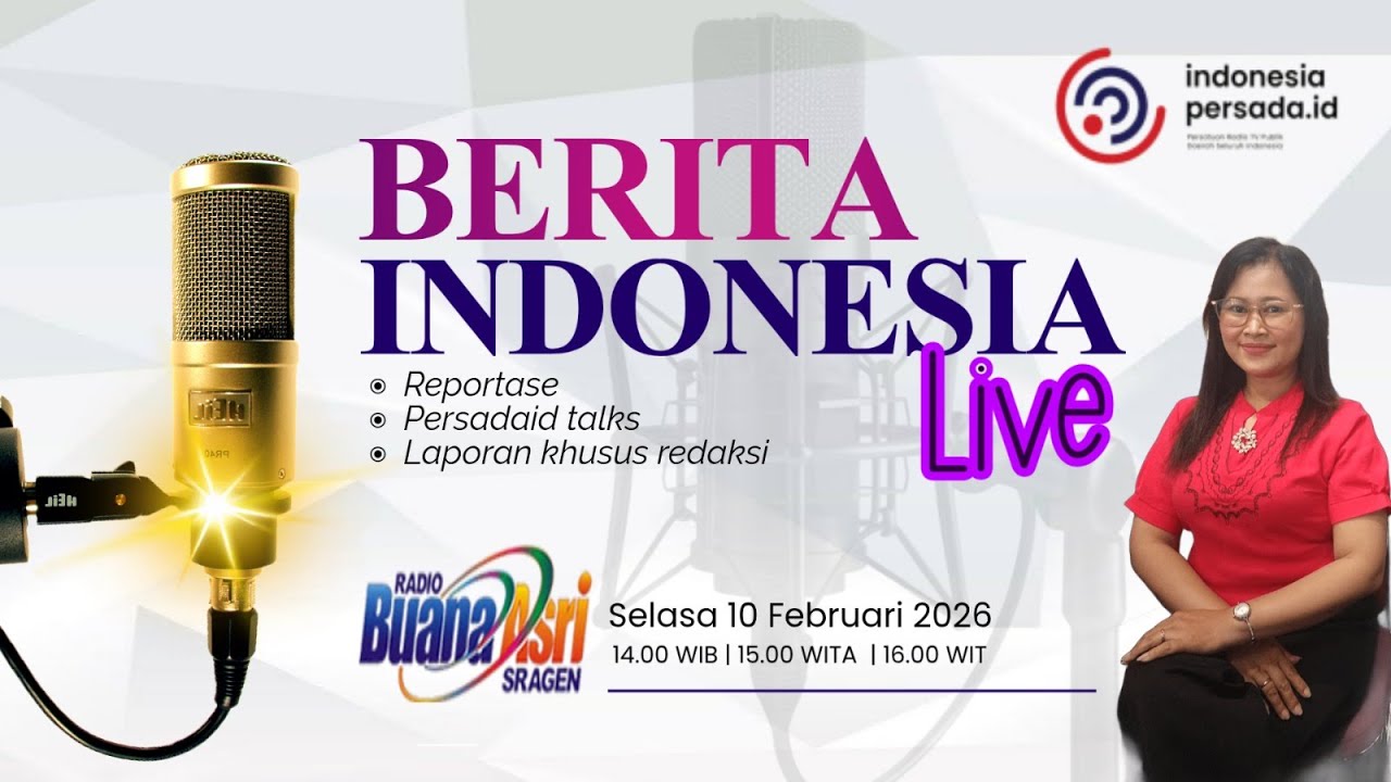BERITA INDONESIA LIVE | Bersama Buana Asri Sragen | Selasa, 10 Februari 2026