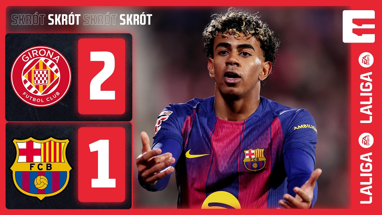 SCENY! SZALONA KOŃCÓWKA I WIELKA KONTROWERSJA! PUDŁO YAMALA I BARCA TRACI LIDERA | SKRÓT