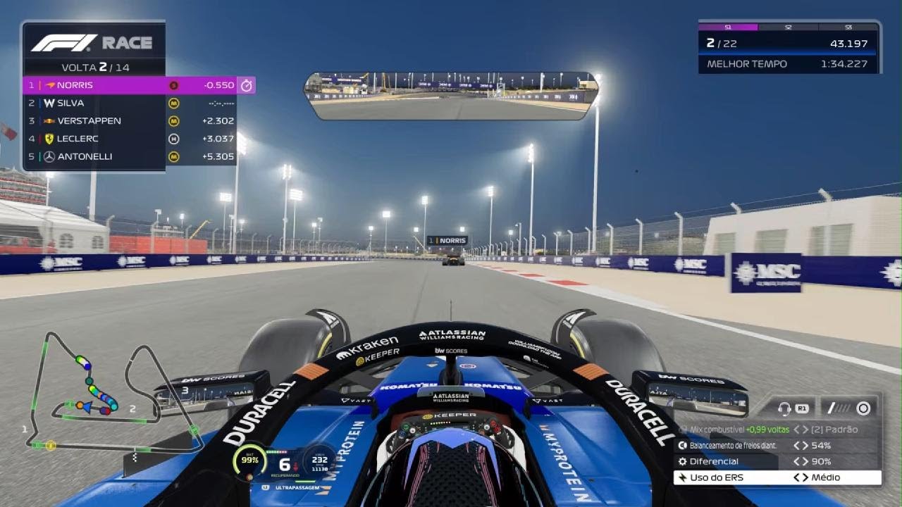 F1 25 Bandeira Vermelha quase acaba com a nossa Corrida GP Bahrain