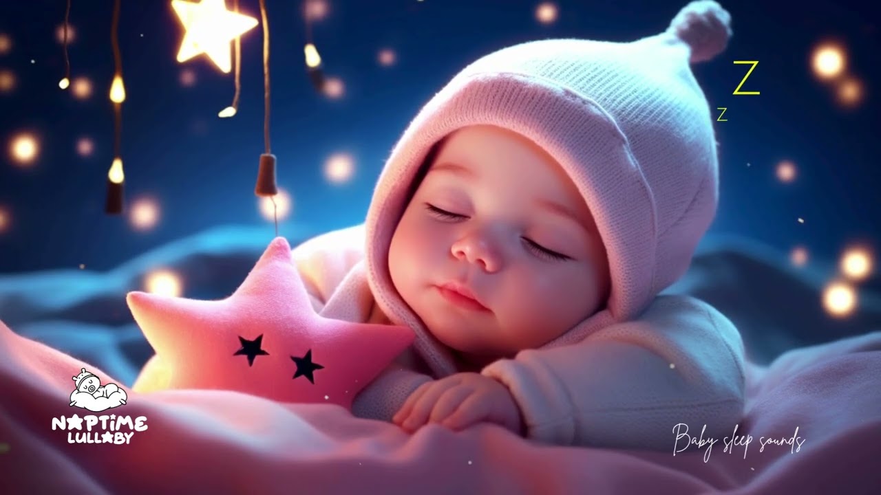 Mozart & Brahms Lullaby Baby Sleep Music All Night, Calming Music for Peaceful Sleep