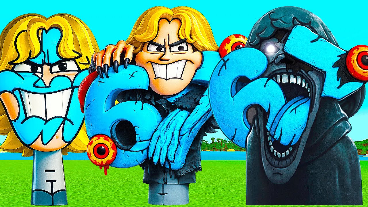 Cursed Sprunki OC Six Seven 67 Phase 1 To Phase 8 Added To Minecraft